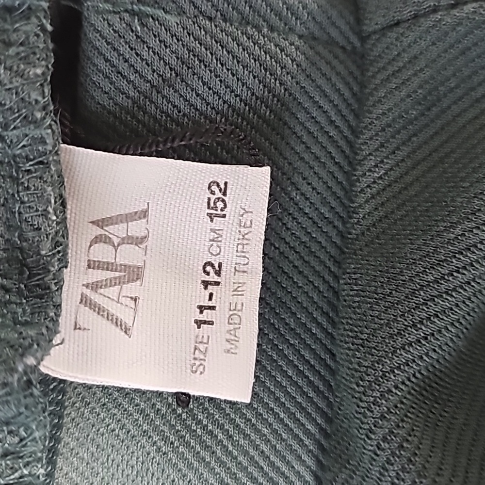 Girls Green cargo dress pants - Picture 3 of 3